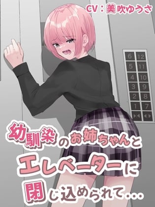 Cover of 【おしっこ我慢/お漏らし】幼馴染のお姉ちゃんとエレベーターに閉じ込められて…