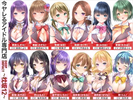 Cover of 【総勢12名】今ヤレるアイドル専門店『DEEP IMPACT～枕坂12～』【3時間】