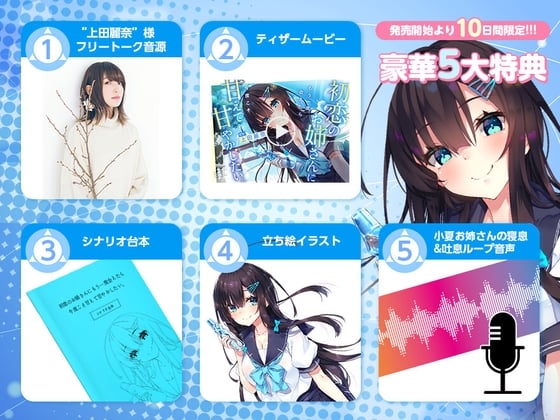 Cover of 初恋のお姉さんに もう一度会えたら 今度こそ甘えて甘やかしたい10日間限定特典