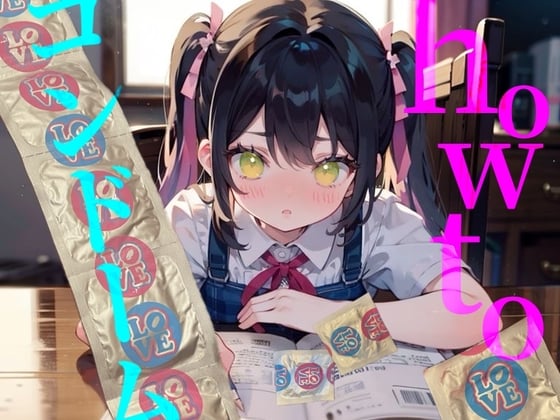 Cover of 【how to コンドーム】童貞処女必聴！！初めてで失敗しないコンドーム付け方講座！！！