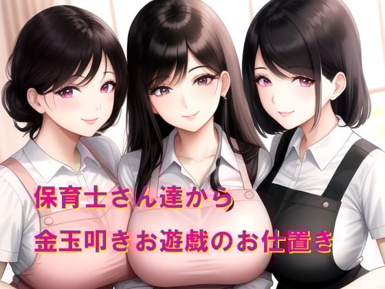 Cover of 保育士さん達から金玉叩きお遊戯のお仕置き