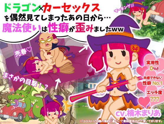 Cover of ドラゴンカーセックスを偶然見てしまったあの日から…魔法使いは性癖が歪みましたww