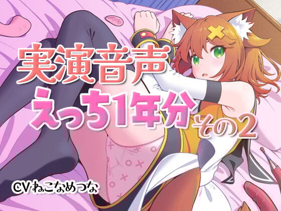 Cover of 実演音声☆えっち1年分その2【連動CSV付属】