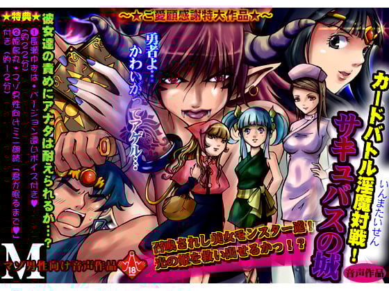 Cover of カードバトル淫魔対戦サキュバスの城